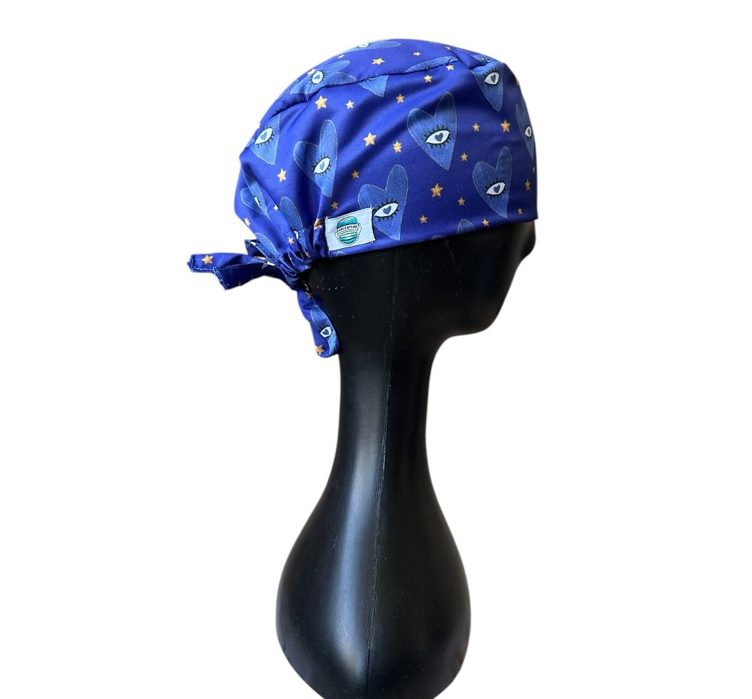 Corazón y ojito azul