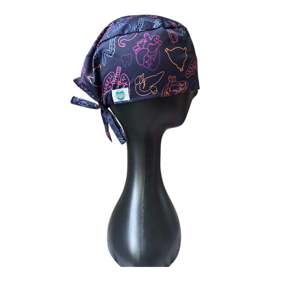 Órganos colores f azul marino