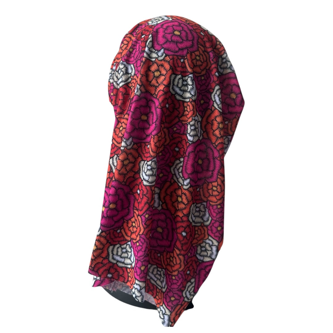 Flores bordadas Bandana